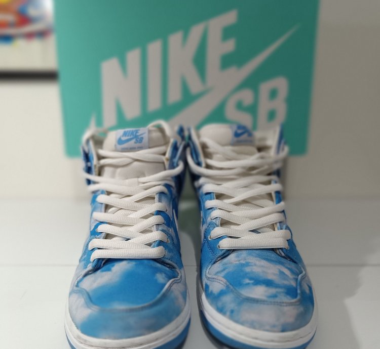 Nike Sb Dunk High Clouds