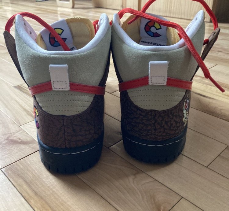 Nike Sb Dunk High Color Skates Kebab And Destroy