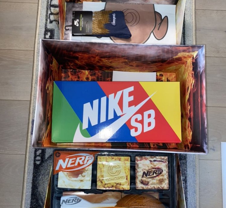 Nike Sb Dunk High Concepts Turdunken special Box
