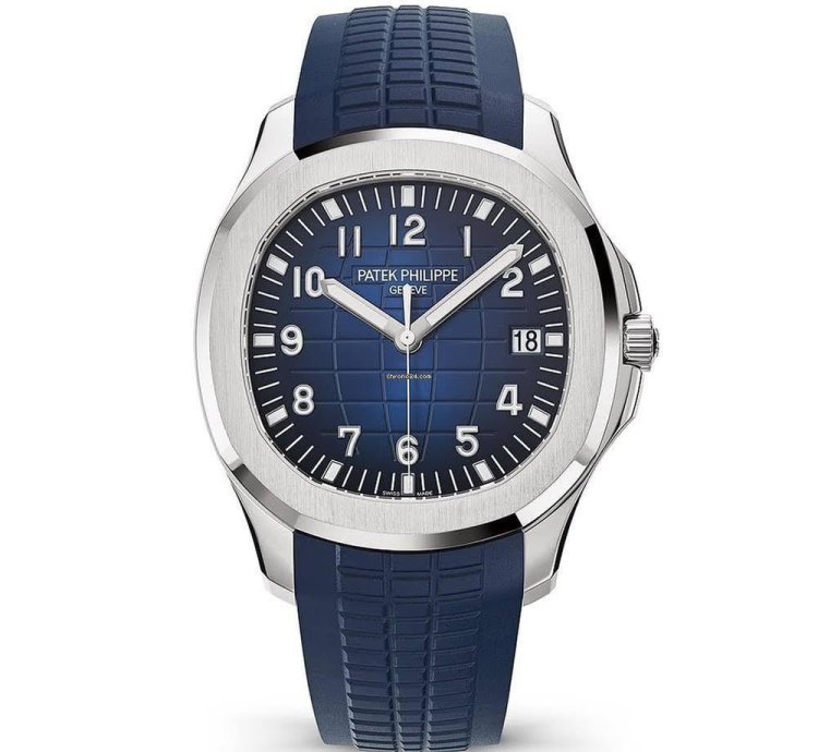 Patek Philippe Aquanaut 5168g Blue Aquanaut White Gold