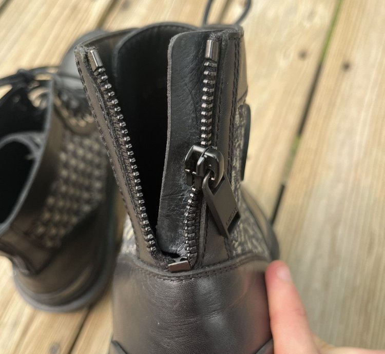 Dior Explorer Ankle Boots Black Oblique