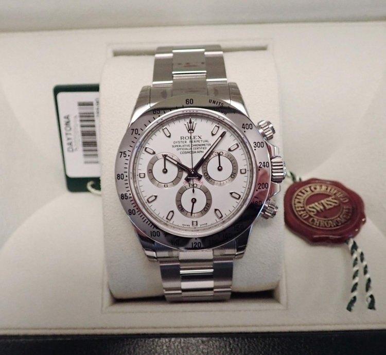 Rolex Daytona 116520 Aph White Nos 2011 Full Stickers