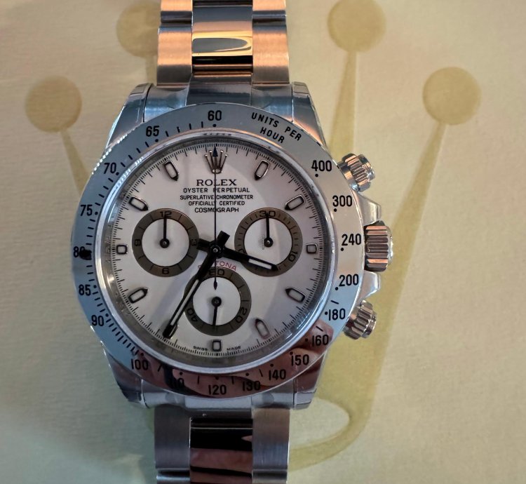 Rolex Daytona 116520 Aph White Nos 2011 Full Stickers