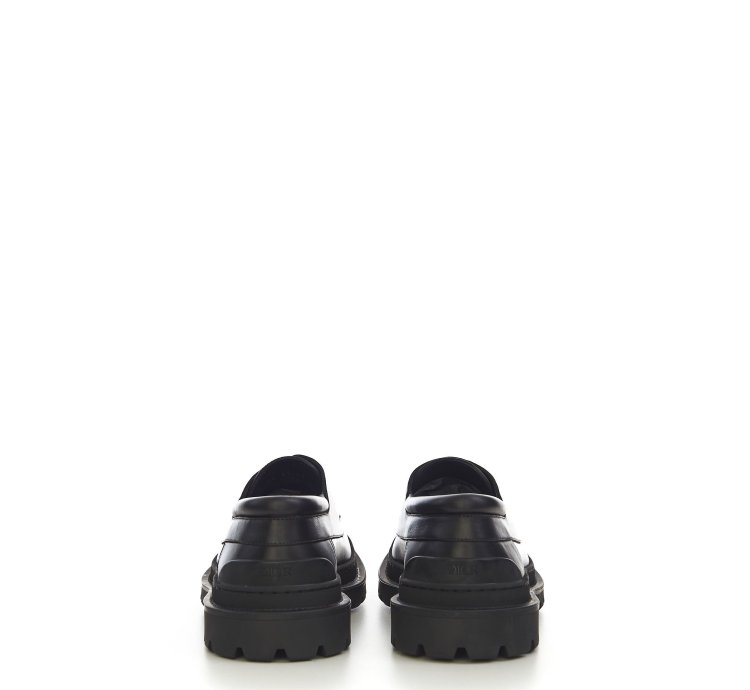 Dior Explorer Boat Shoe In Black And Dior Oblique Jacquard