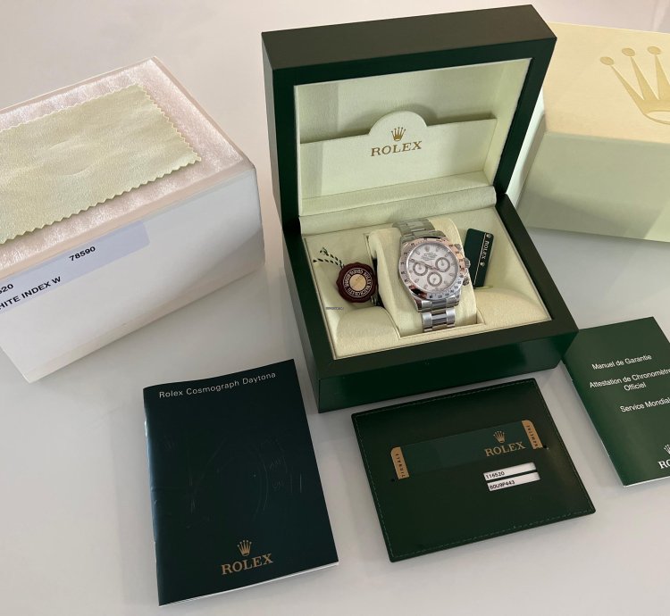Rolex Daytona 116520 Aph White Nos 2011 Full Stickers