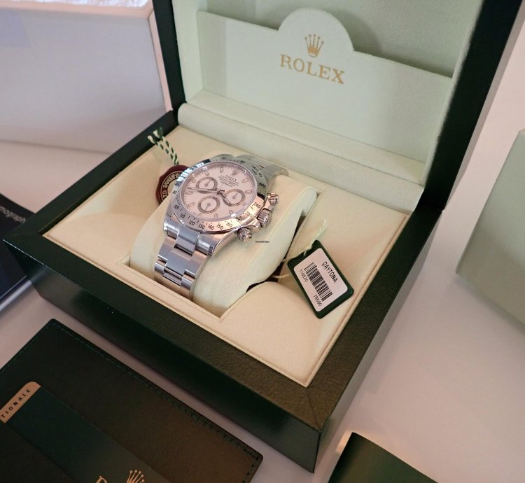 Rolex Daytona 116520 Aph White Nos 2011 Full Stickers