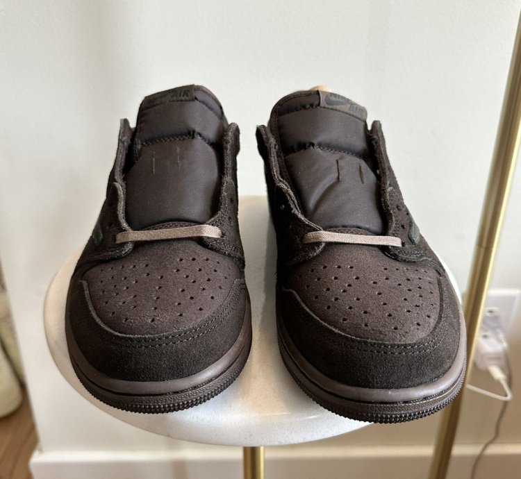 Travis Scott Jordan 1 Low Og Sp Dark Mocha Velvet Brown