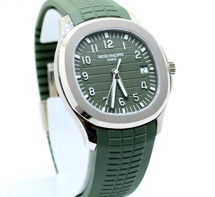 Patek Philippe Aquanaut 5168g Green - March 2021
