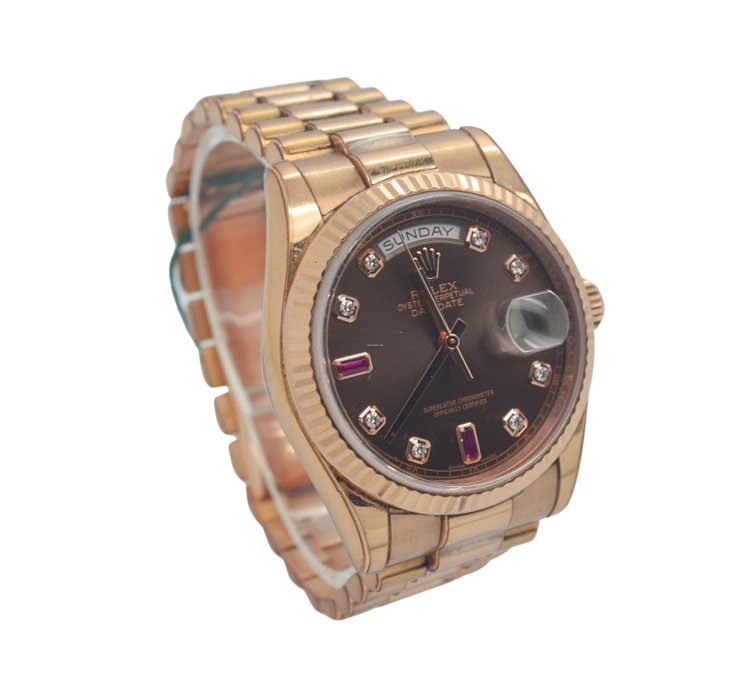 Rolex Day-date 36 118235chodrp Fluted Dial