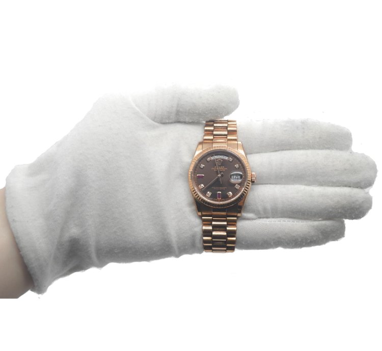 Rolex Day-date 36 118235chodrp Fluted Dial