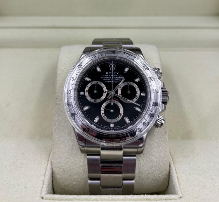 Rolex Daytona 116520 Black Dial Serie Nos Full Stickers