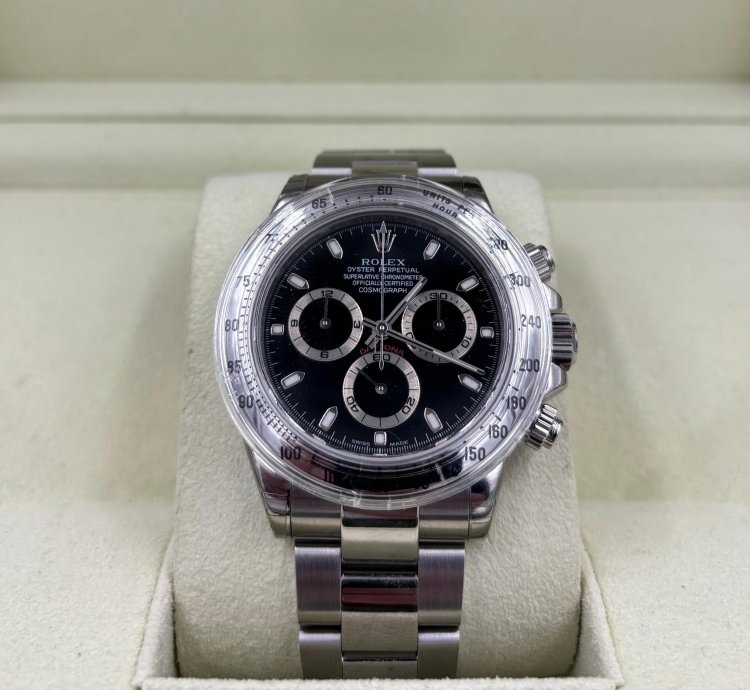 Rolex Daytona 116520 Black Dial Serie Nos Full Stickers