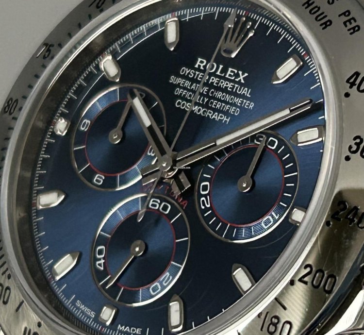 Rolex Daytona 116520 Blue Dial