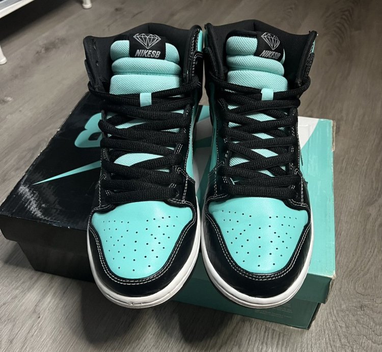 Nike Sb Dunk High Diamond Supply Co 2014