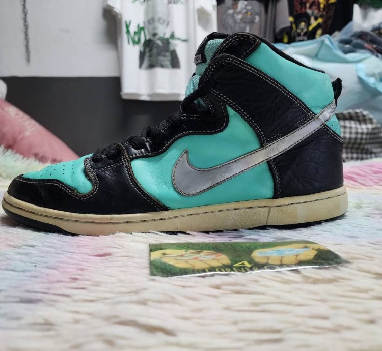 Nike Sb Dunk High Diamond Supply Tiffany