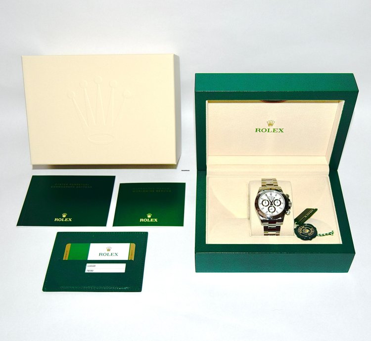 Rolex Daytona 116520 Box And Papers 2015 New Unworn Fully Stickered