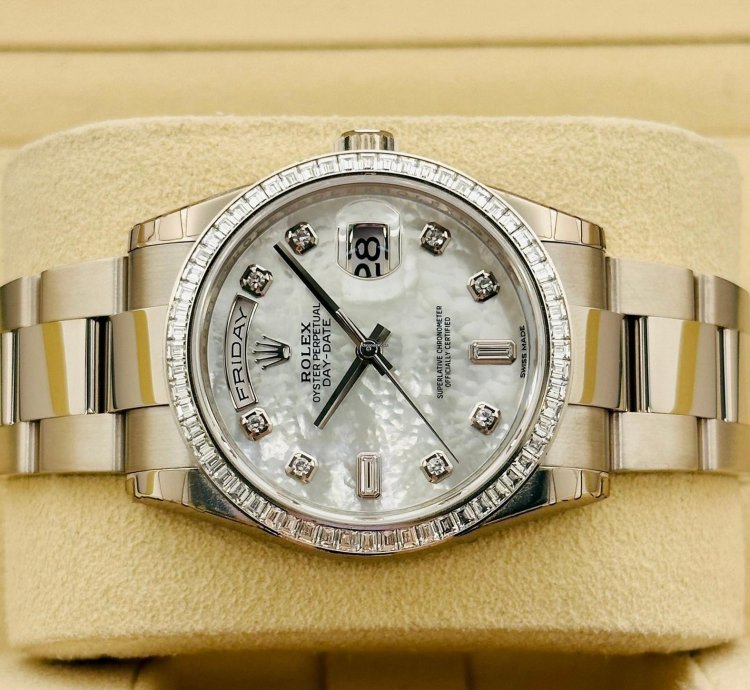 Rolex Day-date 36 118399br Dial Factory Diamond