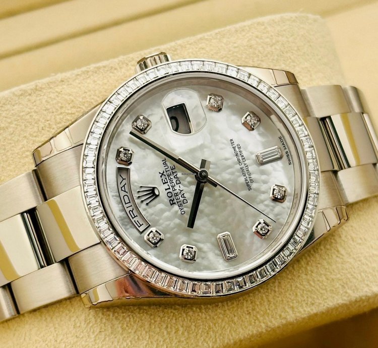 Rolex Day-date 36 118399br Dial Factory Diamond