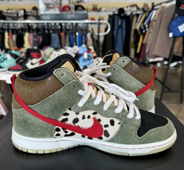 Nike Sb Dunk High Dog Walker Sz 10