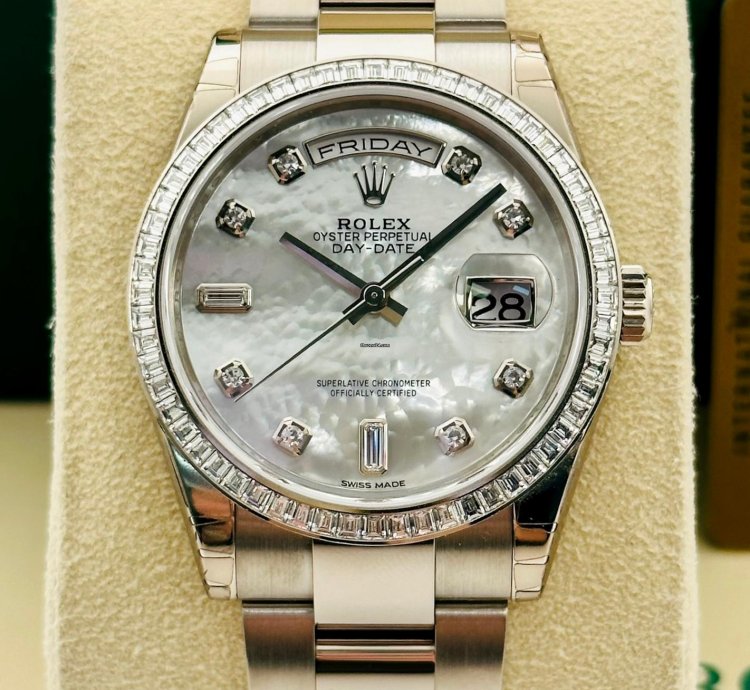 Rolex Day-date 36 118399br Diamond Dial