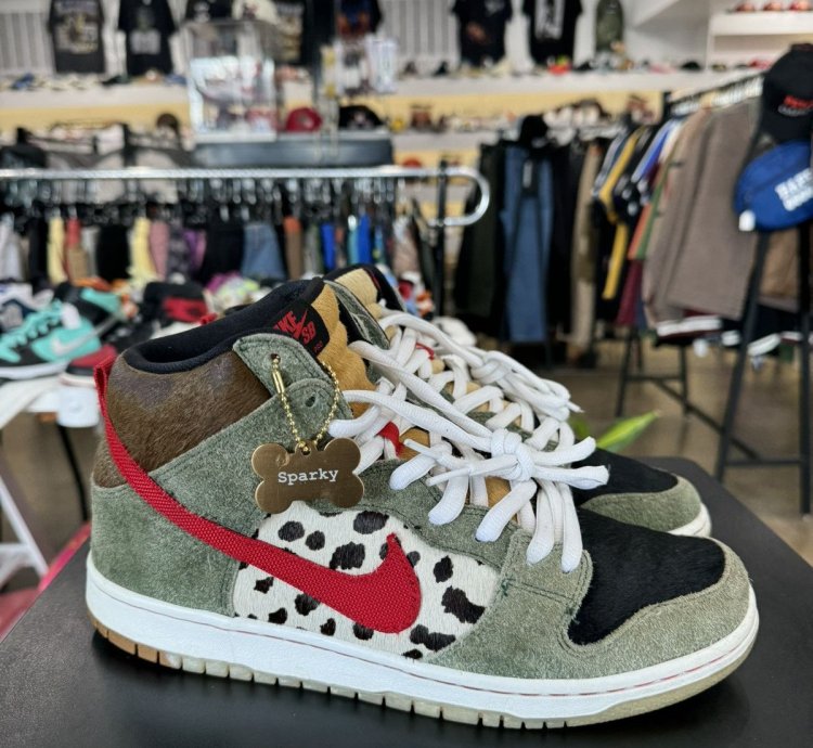 Nike Sb Dunk High Dog Walker Sz 10