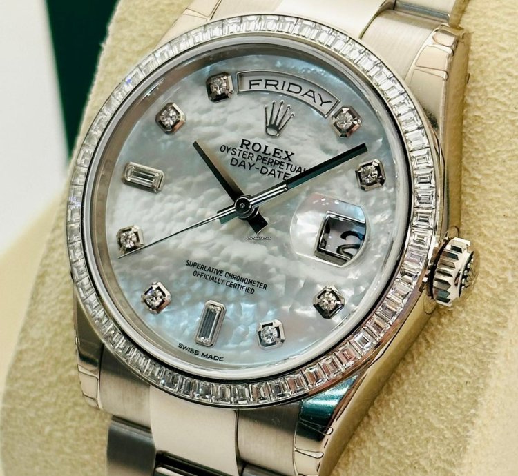 Rolex Day-date 36 118399br Diamond Dial