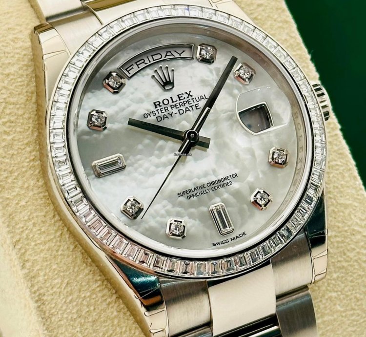 Rolex Day-date 36 118399br Diamond Dial