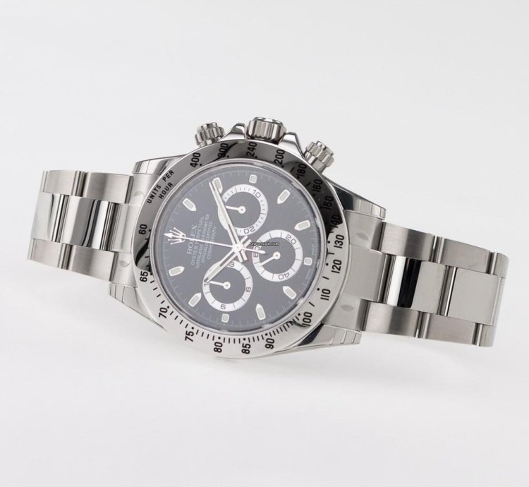 Rolex Daytona 116520 Fully Stickered 2002 Nos Unworn Full Collectors Set