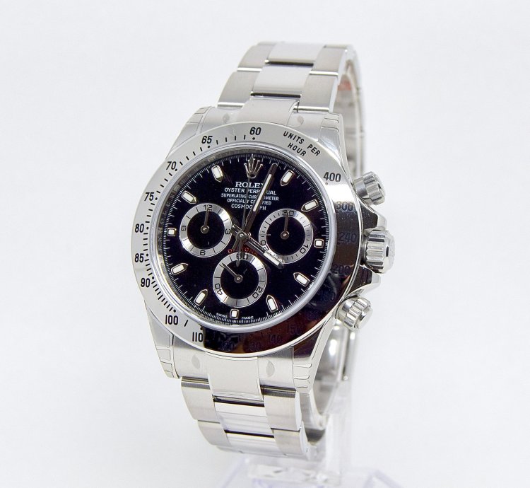 Rolex Daytona 116520 Fully Stickered New Box And Papers 2016
