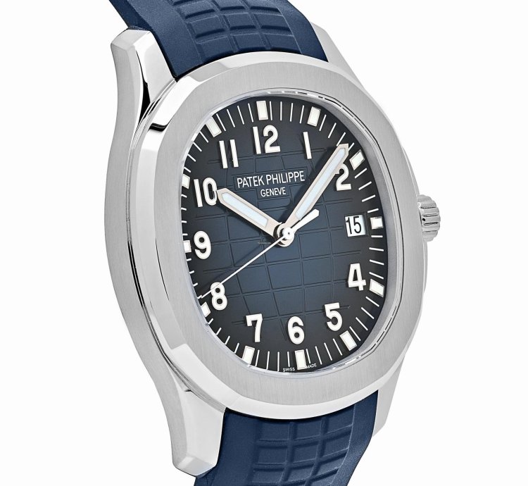 Patek Philippe Aquanaut 5168g-001 White Gold Blue Dial 2024
