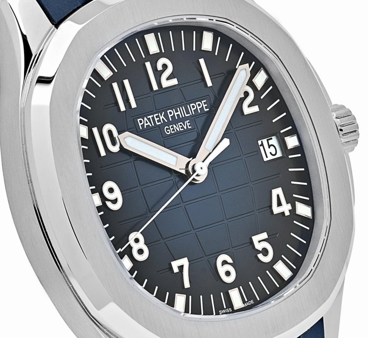 Patek Philippe Aquanaut 5168g-001 White Gold Blue Dial 2024