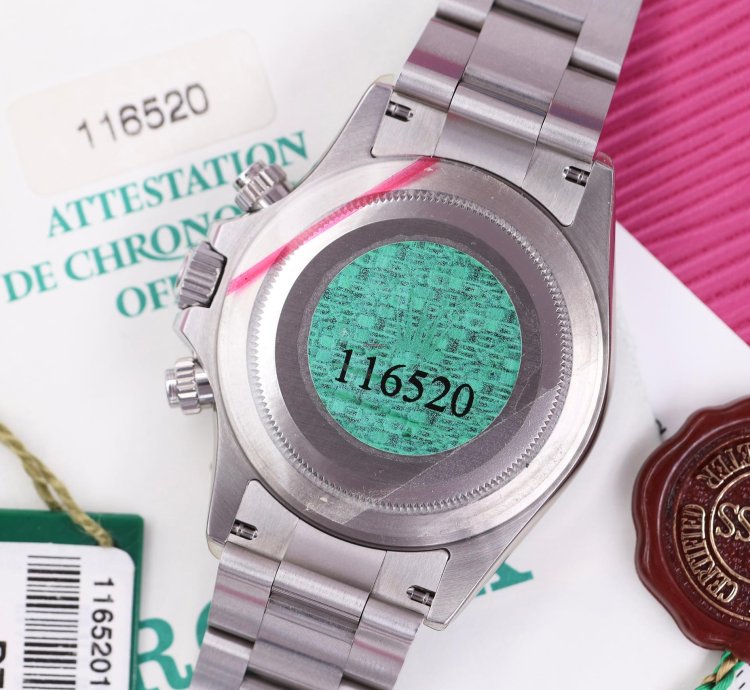 Rolex Daytona 116520 Nos Full Stickers - Series - 2001 - Very Rare - New - Lc170