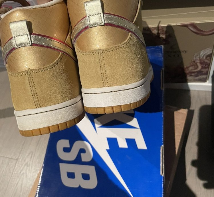 Nike Sb Dunk High Eric Koston Thai Temple Sz 8 5