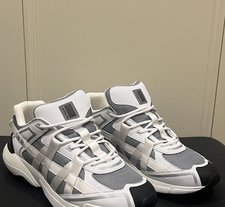 Dior Homme B24 Runtek Grey White Sneaker