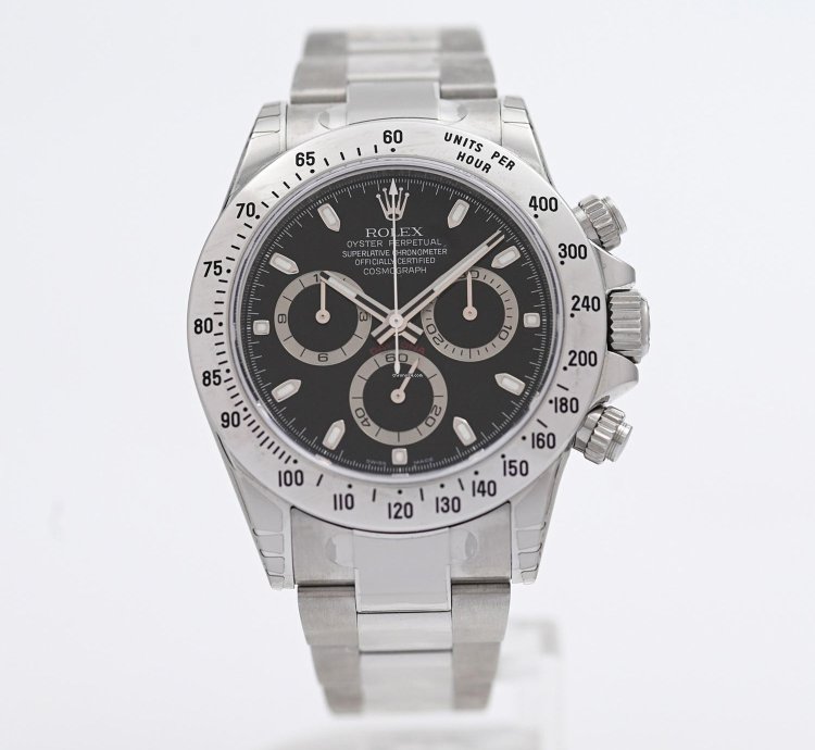 Rolex Daytona 116520 Nos Full Stickers 2009 Box And Papers