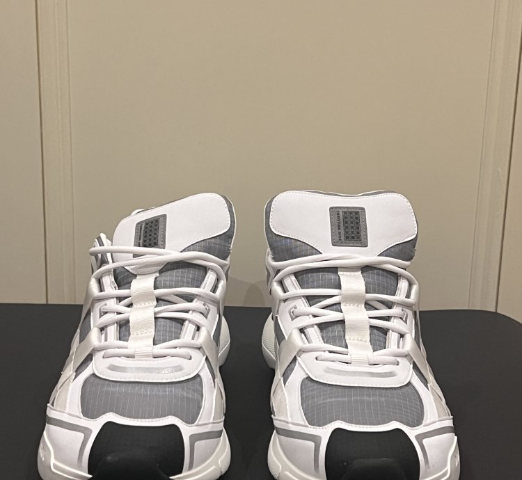 Dior Homme B24 Runtek Grey White Sneaker