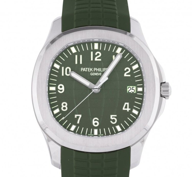 Patek Philippe Aquanaut 5168g-010 Automatic White Gold Good