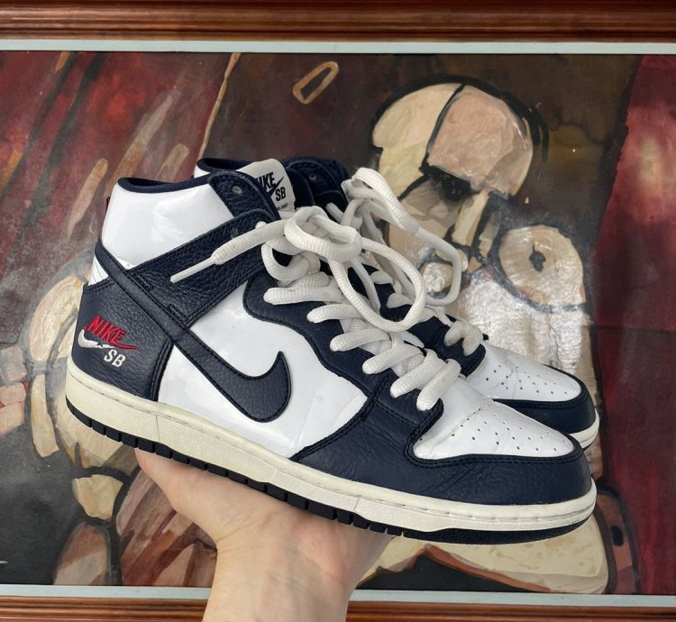 Nike Sb Dunk High Future Court Obsidian Sneakers Skate Hype