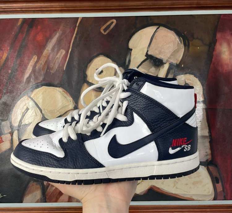 Nike Sb Dunk High Future Court Obsidian Sneakers Skate Hype
