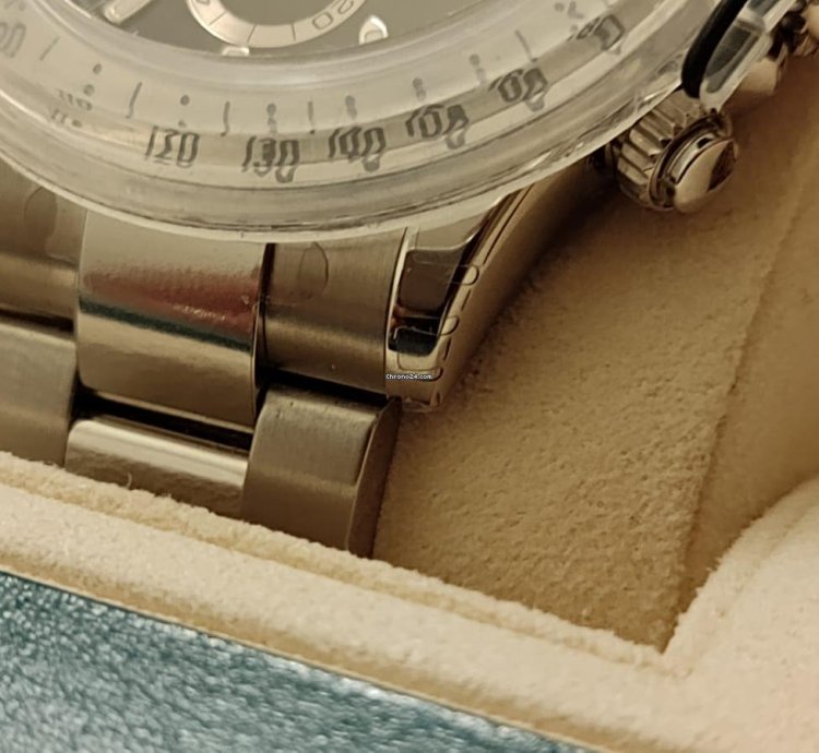 Rolex Daytona 116520 Nos Full Stickers Qr Code - 2007 Italian Warranty - Never Worn - Mint