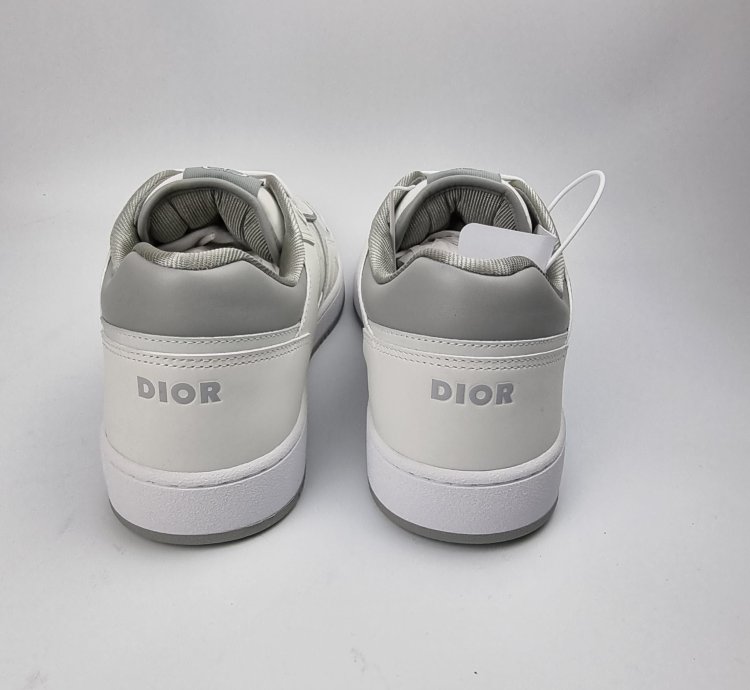 Dior Homme B27 White And Grey Oblique Sneakers 45