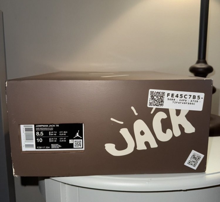 Travis Scott Jump Man Jack Dark Mocha