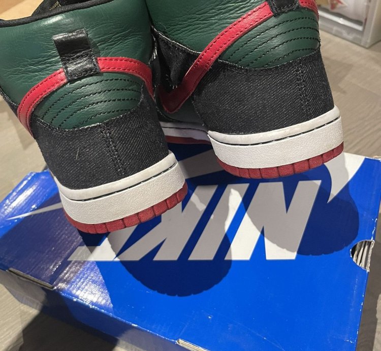 Nike Sb Dunk High Gucci Resn Sz 8 5