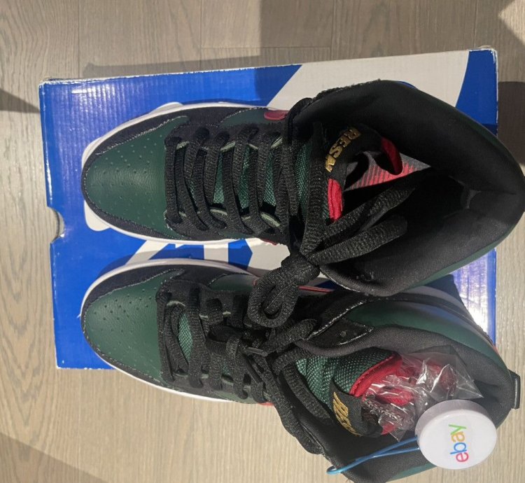 Nike Sb Dunk High Gucci Resn Sz 9