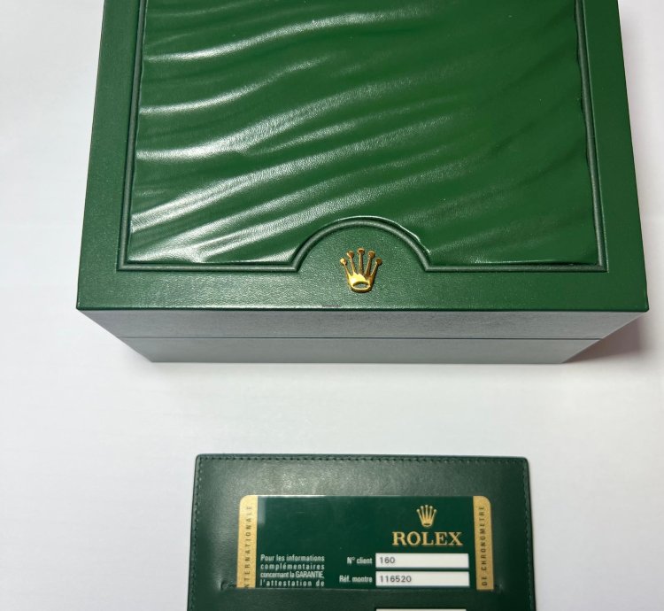 Rolex Daytona 116520 Unworn Stickered Daytona 2011 With Papers