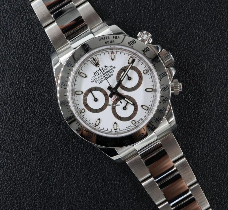 Rolex Daytona 116520 White 2016 Full Set Unworn