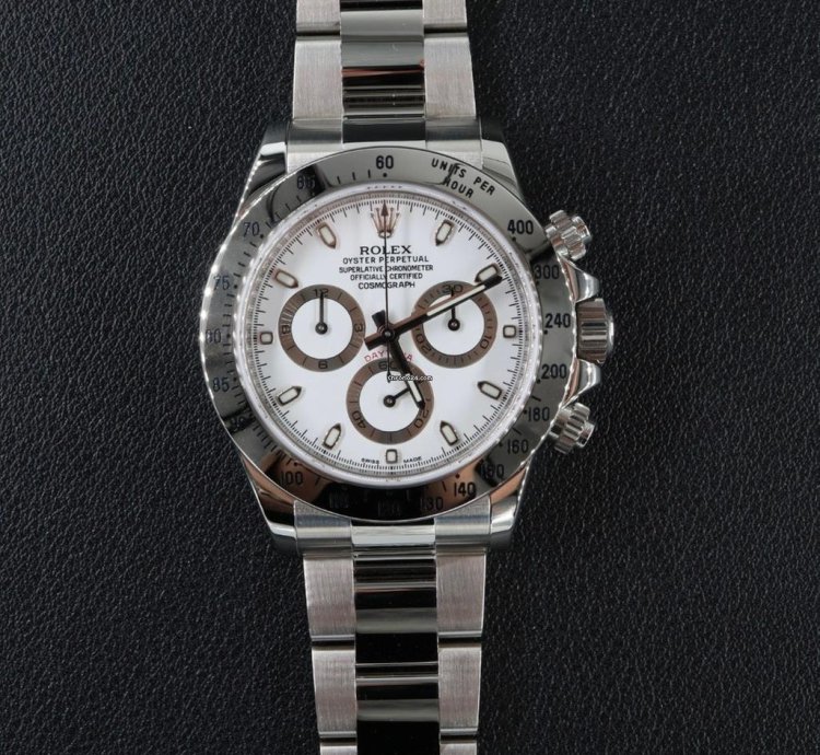 Rolex Daytona 116520 White 2016 Full Set Unworn