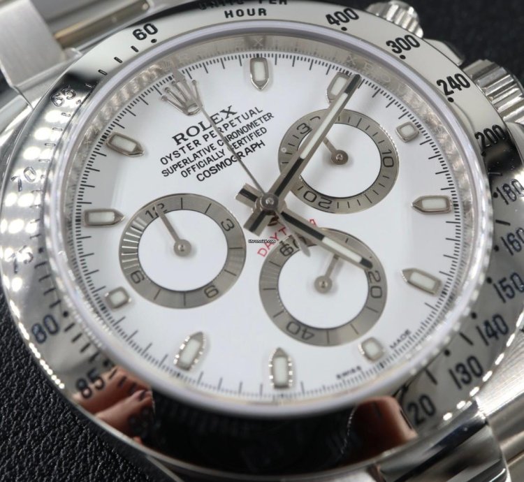 Rolex Daytona 116520 White 2016 Full Set Unworn