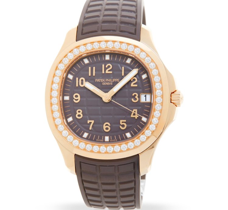 Patek Philippe Aquanaut 5268 200r-010 - Rose Gold - Taupe - Box Papers - 24-month Warranty - 2023