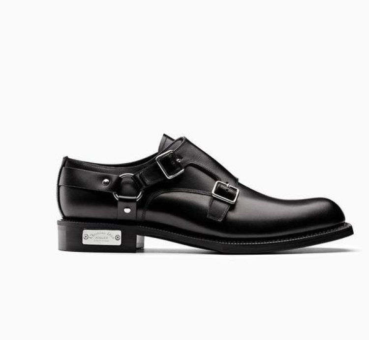 Dior Homme Mens Atelier Monk Strap Leather Shoes 2018 7 40eu